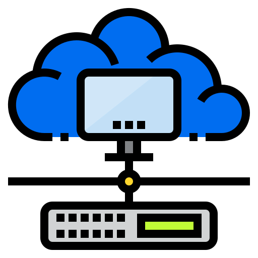 Cloud network Ikona