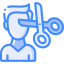 Hair cutting icon 64x64