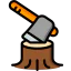 Wood cutting icon 64x64