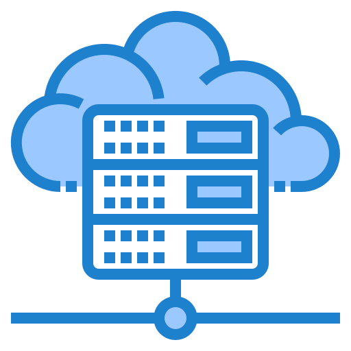 Cloud server icon