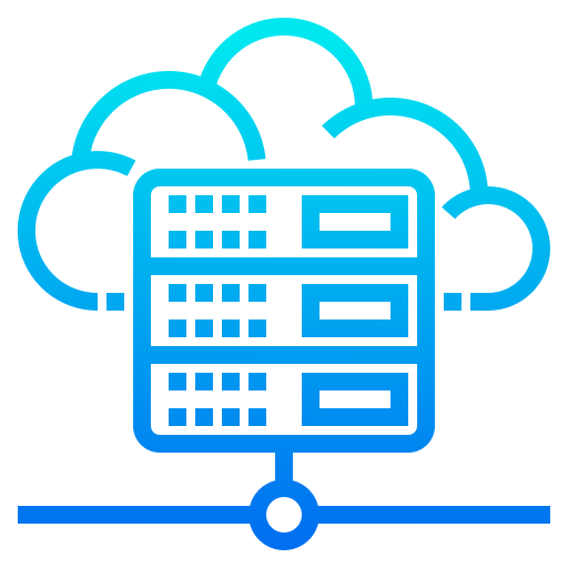 Cloud server icon
