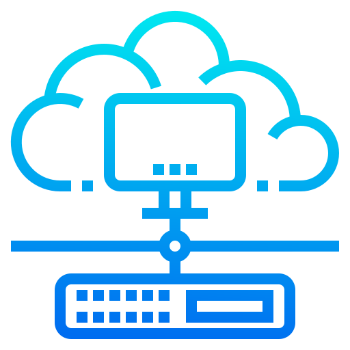 Cloud network 图标
