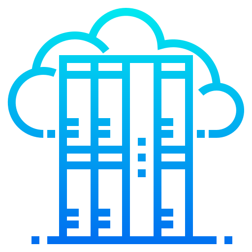 Cloud server Ikona