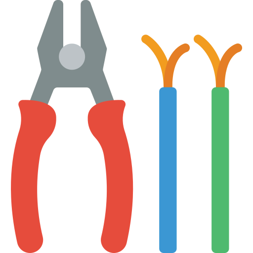 Stripping wires icon