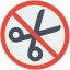 No cutting Ikona 64x64