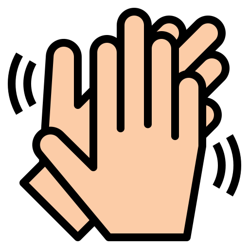 Clapping icon