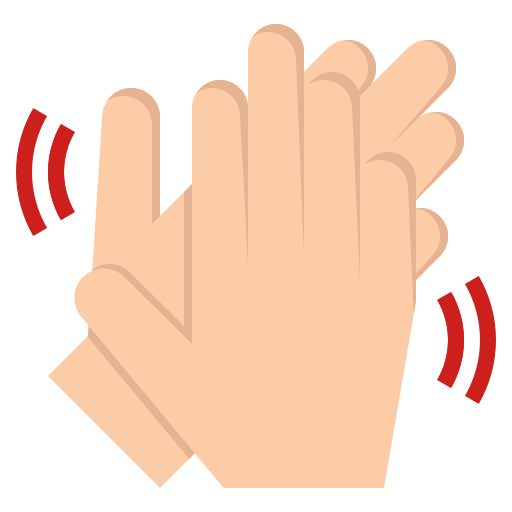 Clapping icon