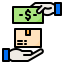 Cash on delivery icon 64x64