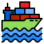 Cargo ship icon 64x64