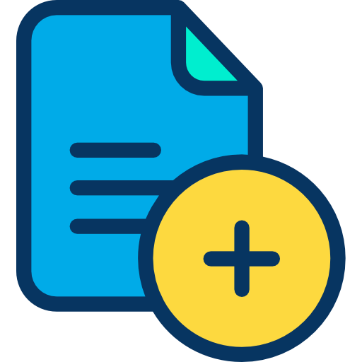 Add file icône