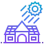 Solar energy icon 64x64