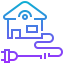 Eco house icon 64x64