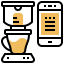 Coffee maker icon 64x64