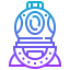 Diving helmet icon 64x64