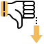 Thumb down icon 64x64