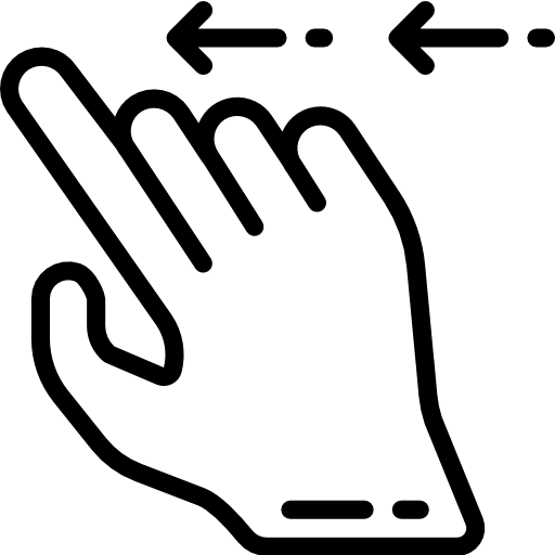 Swipe left 图标