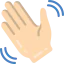 Waving hand アイコン 64x64