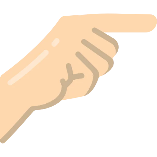 Pointing icon