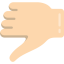 Thumb down アイコン 64x64