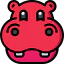 Hippopotamus Symbol 64x64