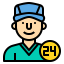Delivery man icon 64x64