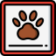 Pawprint Symbol 64x64