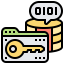 Data encryption icon 64x64