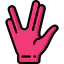 Vulcan salute Ikona 64x64