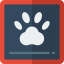 Pawprint icon 64x64