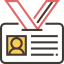 Id card icon 64x64