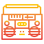 Radio cassette icon 64x64
