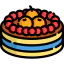 Fruit cake icon 64x64