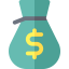 Money bag icon 64x64