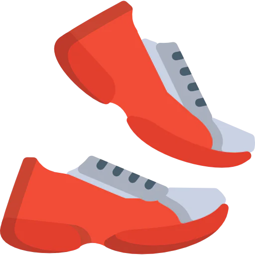 Running shoes icône