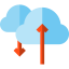 Cloud computing icon 64x64
