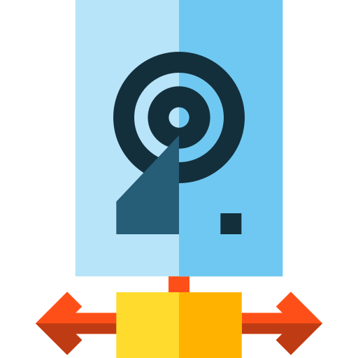 Hard disk icon