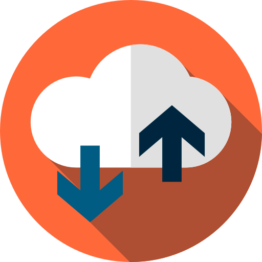 Cloud computing icône