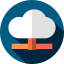 Cloud computing icon 64x64