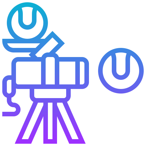 Pitching machine icon