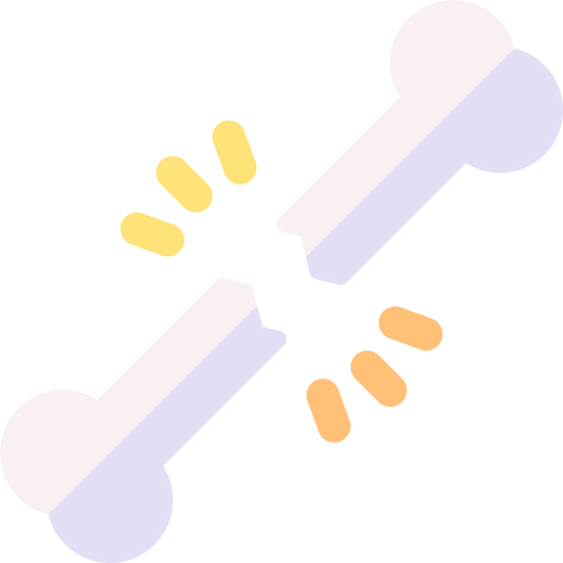 Broken bone icon
