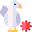 Bird flu icon 64x64