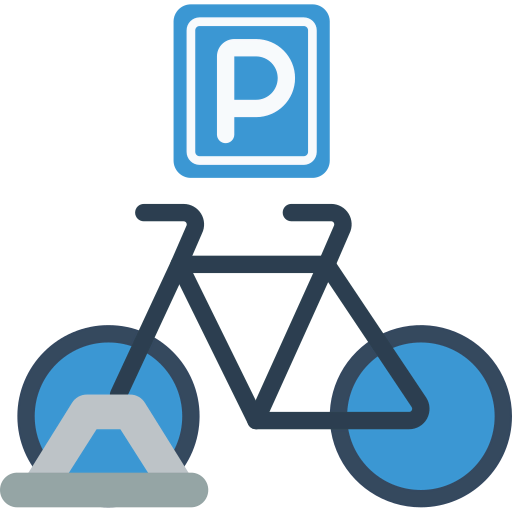 Bicycle parking Ikona