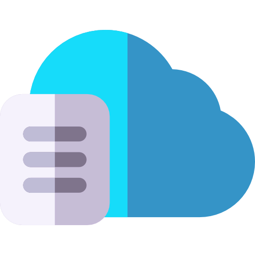 Cloud computing ícono