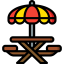 Picnic table icon 64x64