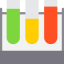 Test tubes アイコン 64x64