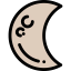 Half moon icon 64x64