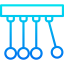 Newton cradle icon 64x64