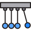 Newton cradle icon 64x64