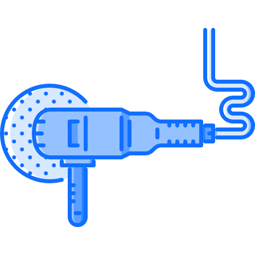 Angle grinder icon