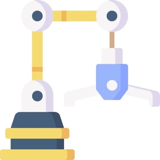 Mechanical arm icon